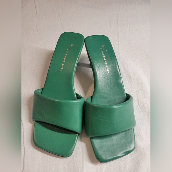 Anthropologie Maeve Puffy Open-Toe Mule - Picture 2 of 6